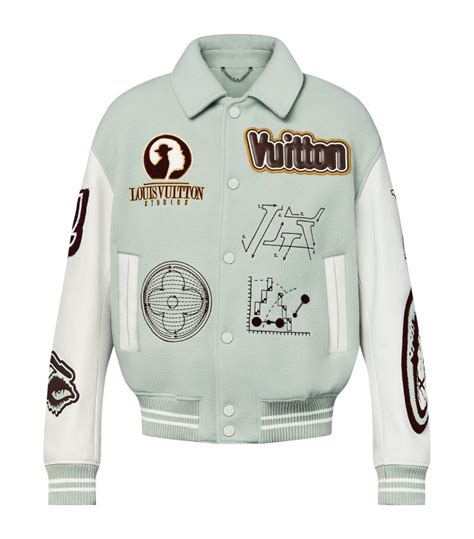 louis vuitton vest leather|Louis Vuitton varsity leather jacket.